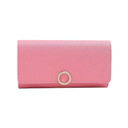 ブルガリ BVLGARI 長財布 287272-GRAIN-PNK-MEDIUM レディース ブルガリブルガリ BB キャンディクオーツ ピンク